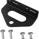 Zero Turn Mower Trailer Hitch, 1/4 in (6mm) Thick Steel Construction with 3/4 in Hole Center Compatible with Most Lawn Mower, Tractor, Trailer, Golf Cart, with 2 Types Carriage Bolt