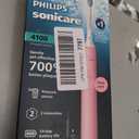 Philips Sonicare 4100 Series Electric Toothbrush - Sonic Toothbrush with Advanced Sonic Technology, Pressure Sensor, Two Intensity Settings, Smartimer & Quadpacer, Deep Pink, Model HX3681/26