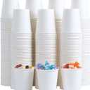 Lamosi 300 Pack 5 oz Paper Cups, Disposable Bathroom Cups 5oz Paper, Small Mouthwash Cup, Paper Espresso Cups, Mini Paper Cups for Travel, Party, Picnics, Home