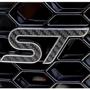 ST Emblem Insert Decals - Set of 2 - Compatible with and Fits Ford Edge ST 2019 & Newer (Black)