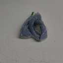 Suede Steering Wheel Cover with Upgraded Silicone Inner Ring, Anti Heat, Breathable, Anti-Slip, Leather Universal 14.5 to 15 inch Steering Wheel Cover (Pure Blue)