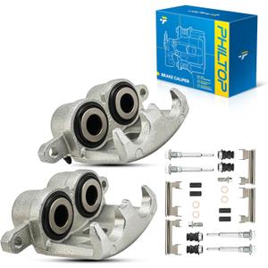 PHILTOP 18-4728, 18-4729 Brake Caliper Front Fit for 1999-2006 Silverado 1500, 2001-2010 Silverado 2500 HD, 1999-2006 Sierra 1500, 2000-2006 Tahoe, 2000-2006 Suburban 1500