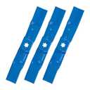 Low Lift Mulching Mower Blade for 942-05067 742-05067 for Cub Cadet 50 inch Deck 19A30016 3 Pack (Blue)