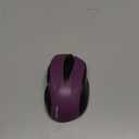 TECKNET Wireless Mouse, 2.4G Ergonomic Optical Mouse, Computer Mouse for Laptop, PC, Computer, Chromebook, Notebook, 6 Buttons, 24 Months Battery Life, 2600 DPI, 5 Adjustment Levels (Purple)