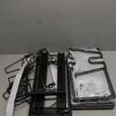 Mustorn Pots and Pans Organizer Under Cabinet, 21.6" Deep Pull Out Pot Lid Organizer Holder with Guardrail Adhesive Pot and Pan Holder Rack with 10 Adjustable Dividers-2Pack(Black)