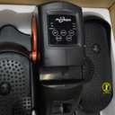 Putnen Under Desk Elliptical Machine, Electric Elliptical Leg Exerciser for Seniors with 12 Adjustable, Portable Quiet Elliptical Exercise Machine, Seated Pedal Exerciser with Remote Control (Orange)