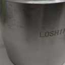 3L Stainless Steel Ice Bucket with Lid and Tongs - Double Wall Insulated Wine & Champagne Chiller for Parties, Home Bar, Cocktails - Includes Meltwater Strainer (Silver)