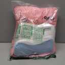 Memory Foam Kids Pillow, Kids Pillows for Sleeping, Ergonomic Contour Pillow and Pillowcase 20x12 in (Blue Small)