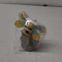 Yiosax Garden Statue Bee Decor-Outdoor Statue Bees Decorations-Solar Garden Light Bumble bee Figurine Patio,Balcony,Yard,Lawn Ornament Mom Gift