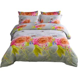 Dolce Mela DM723K King Size Duvet Cover Set, Multi Color