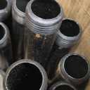 48'' x 12'' Malleable Cast Iron Pipe Shelves, 5 Tier, Vintage Industrial Wall Mount DIY Open Storage Rack, Bookshelf Shelving Unit, Shelf Shelves, Home Improvement Kitchen Shelves