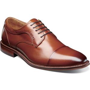 Stacy Adams Men's, Maddox Cap Toe Oxford (11, Cognac)