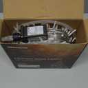 JMEXSUSS 400 LED Christmas Lights Indoor Outdoor, 132 ft Warm White String Lights Plug in with Remote, 8 Modes Twinkle Christmas Tree Lights for Bedroom Outside Patio Home Party Xmas Holiday Decor