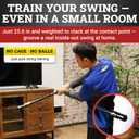 FIELDFORCE Impact Swing Bat Baseball Swing Trainer for Batting, 25.59"