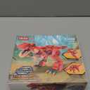 HSANHE STEM 3 in1 Dinosaurs Building Kits 287PCS, Toys for Kids Age 6-10 Year Old, Educational Building Sets Best Gifts for Boy 6-10 (Red)