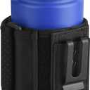 Xxerciz Water Bottle Carrier Holder with Adjustable Shoulder Strap Universal Bottle Sling for Walking Hiking Camping (Belt Clip)