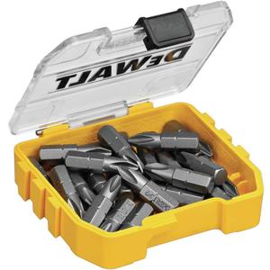 DEWALT Screwdriver Set, Phillips #2, 1-Inch, 25-Piece (DWAF2002B25), Yellow (One Size)
