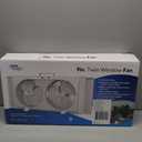 Cool Works 9 Inch Mech Window Fan White