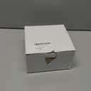 GQIUJIJAL Storage box desktop (Small - Transparent Gray)