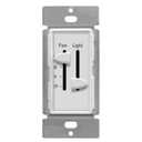 ENERLITES 3 Speed Ceiling Fan Control and LED Dimmer Light Switch, 2.5A Single Pole Light Fan Switch, 300W Incandescent Load, No Neutral Wire Required, 17001-F3-W, White