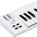 Midiplus AKM320 32 Key MIDI Keyboard Controller, White