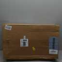 Aliseniors Upright Walker, Stand Up Rollator Walker with Seat, Foldable 4 Wheel Rolling Walker, Medical Aluminum Walkers for Seniors, Adjustable Padded Armrests, 8" Wheels, Supports 300lbs, Red