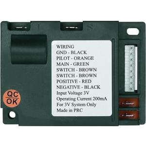 Upgraded Fireplace Control Module IPI Pilot Ignition, Fits for GM-6KA, 593-592, Hearth Home Technologies HHT 350-M, 6K, H4674, W190-0022