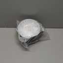 Pistachio Bowl, Snack Serving Dish, Double Dish Nut Bowl with Nut Seeds Shell Storage, Pistachios, Peanuts, Cherries, Popcorn, Edamame, Fruits, Snacks, and Candy Serving Bowl, Black & White