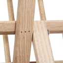 Threadart 66 Large Spool Cone Wood Thread Rack | Made of Hardwood, Sturdy, Freestanding or Wall Mount | Perfect for Large King Size Cones | For Sewing, Embroidery, Quilting, & Specialty Thread Storage