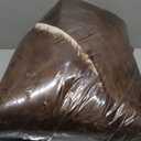 Brown Bear Rug Faux Cowhide Rug Animal Print Area Rug Faux Sheepskin Fur Carpet Decor for Living Room Brown 5.1x6.1 Feet