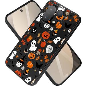 for OnePlus 15 Case 5G Phone Minimalist Slim TPU Flexible Protective Cover Ultra-Thin Silicone Cute Protective Case (Halloween Cartoon)