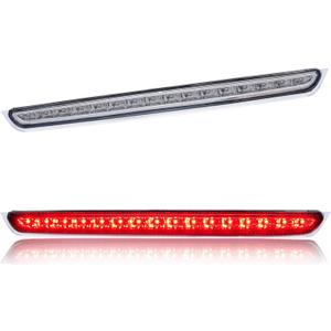 Third 3rd Brake Light LED for 2007-2014 Chevy Tahoe Suburban/GMC Yukon, High Mount Rear Brake Lights Assembly for 07-14 Yukon XL, Waterproof Center Cab Lamp Stop Light (Clear)