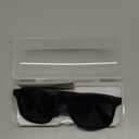 ALOUS Smart Glasses for Men & Women,Bluetooth Glasses with Open Ear Sound Mic & Speakers, Intelligent Touch,Magnetic Charging,Indoor/Outdoor UV Protection and Voice Assistant (Black Lens)