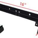 Bed Frame Footboard Extension Brackets Set Attachment Kit, Bolt-on Footboard Extension Bracket Attachment Kit - Fit for Twin,Full,Queen,King Size Bed