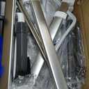 Standing Garment Steamer, 1500W Upgraded Steamer for Clothes Rapid Heats in 25s for 1 Hour Steam, 1.6L Water Tank, Self-Cleaning, Dual-Protection Tech, Ironing Board, Hanger, Gloves (Black)