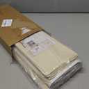 Criusia Over the Door Organizer, 6-Shelf Closet Hanging Storage with 13 Mesh Pockets, 55lbs Capacity Behind the Door Storage for Baby Nursery, Bathroom, Bedroom, and Dorm, Beige