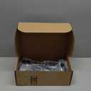 12 Pack - 12 inch Black Hidden L Shelf Bracket (1/5 Inch Thicked) Iron Floating Shelf Brackets Rustic Industrial Metal Brackets for Shelf Support