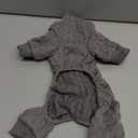 Dog Sweater Turtleneck Knitted Pet Clothes Solid Color Puppy Sweater Warm Dog Sweaters for Small Dogs(Grey&S)