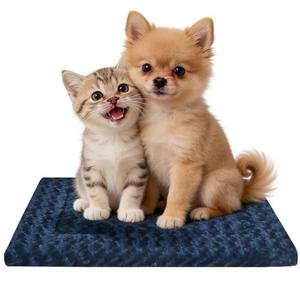 Dog Bed Mat - Reversible Dog Crate Bed Mats, Soft & Breathable Kennel Pad, Durable Crate Bed for Small Dogs & Cats, Size: 17.5"x13.5"