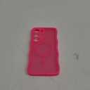 CAPRARO for Samsung Galaxy S25 Ultra Case for Women Girls, Upgraded [Full Camera Protection] [Compatible with MagSafe] Cute Wave Translucent Matte Phone Case for Samsung S25 Ultra, Hot Pink