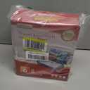 BRODI 6 Combo Pack Travel Vacuum Bags with Pump - Space Saver & Travel Essentials, Clothing & Luggage Vacuum Seal Bags