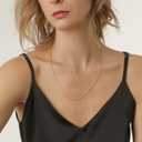 Necklace 14k Gold Chain for Women 2mm Rope Gold Chain Necklace Womens Men Non-Tarnish & Dainty Necklaces for Women Men All Lengths 16-26 Inches