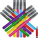 Smilixin 13 Pieces Inflatable Light Saber Sword Toys, Inflatable Lightsaber Swords for Star Wars Themed Party, Inflatable Sword Toys Party Bags Stocking Stuffers for Cosplay Party Favors,6 Colors