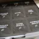 Laundry Pod Storage Container Set | Two 3L Glass Jars & One Acrylic Dryer Sheet Container with Bamboo Lids – Includes 2 Scoops, 60 Waterproof Laundry Labels – Dishwasher Safe