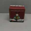 Juegoal 4 FT Christmas Inflatable Rudolph Wreath, Lighted Blow Up Reindeer with Built in LED Lights, Indoor/Outdoor Xmas Holiday Decor, Light Up Front Door Window Lawn Yard Garden Decorations