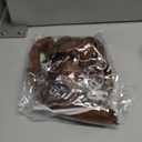 DysanVica Dog Long Ears Headband - 5PCS Dog Ears Headband Bowtie Nose Tail Puppy Paw Gloves for Adult Women Man Halloween Costume Floppy Animal Cosplay Party Accessories Set (Brown)