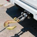 Leero 10 Pack 1/2" Clevis Slip Hook, Heavy Duty Grade 70 Slip Hooks, 11,300 LBS Working Load Limit, Tow Chain Slip Hook for Trailer Wiring, Truck, Trailer, Winch Transport Tow (Without Latch)