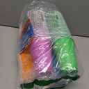 Hefty Party On Disposable Plastic Cups, Assorted, 16 Ounce, 100 Count