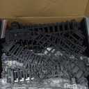 Electric Train Sets Remote Control for Kids Metal Alloy Christmas Train Toys Steam Locomotive Glowing Passenger Carriages Luxury Tracks Light & Sounds Rechargeable Birthday Gifts for Boys Girls Green