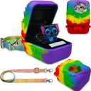 JCHPINE Silicone Cover Case for Bitzee Disney Interactive Digital Pet and Case, Protective Skin Sleeve for Bitzee Disney Virtual Electronic Pets (Multicolor)